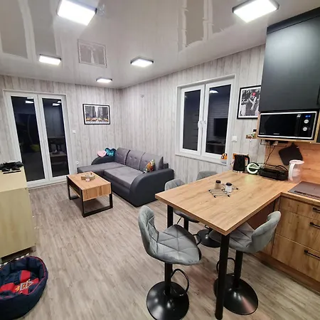 Ferienhaus Nowy York - Sauna - Jacuzzi - Najczystsze Jezioro Pl - - Styrus *