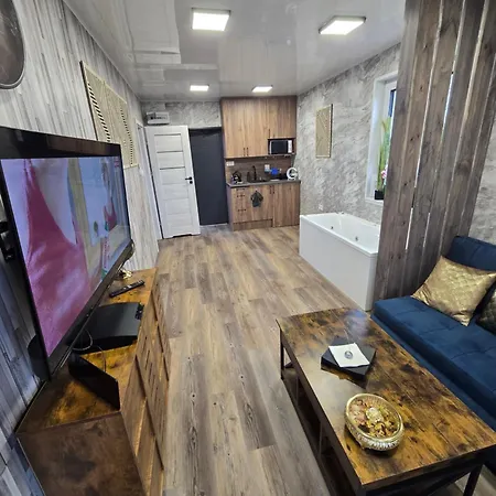 Nowy York - Sauna - Jacuzzi - Najczystsze Jezioro Pl - - Styrus Semesterbostad *