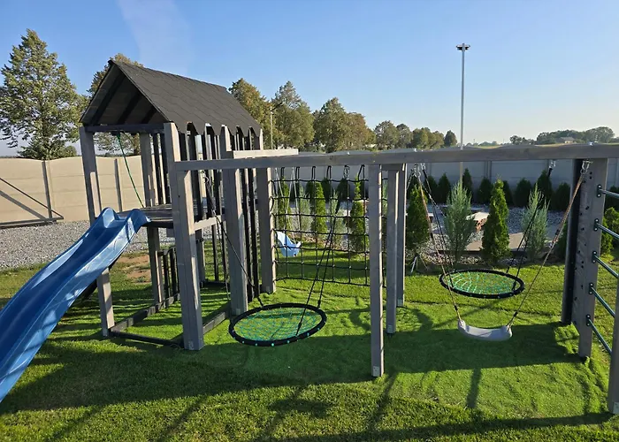 Nowy York - Sauna - Jacuzzi - Najczystsze Jezioro Pl - - Styrus Holiday home Giewartow